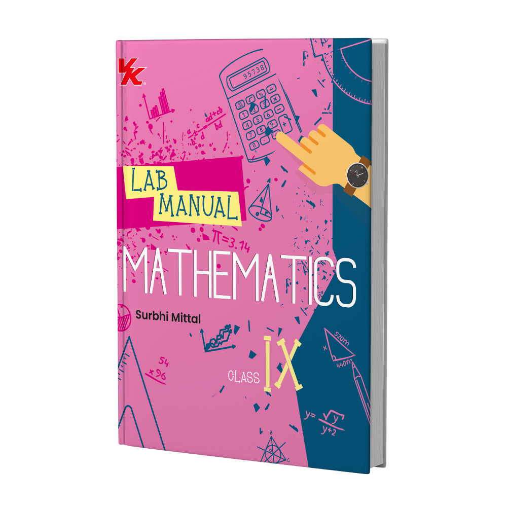 Lab Manual Mathematics (HB) With Worksheet | For Class 9 | CBSE Based