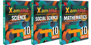 Xam idea Bundle Set of 3 (Science, Social Science & Mathematics) Class 10 Book | CBSE | Chapterwise Question Bank | Based on Revised CBSE Syllabus | NCERT Questions Include | 2023-24 Exam