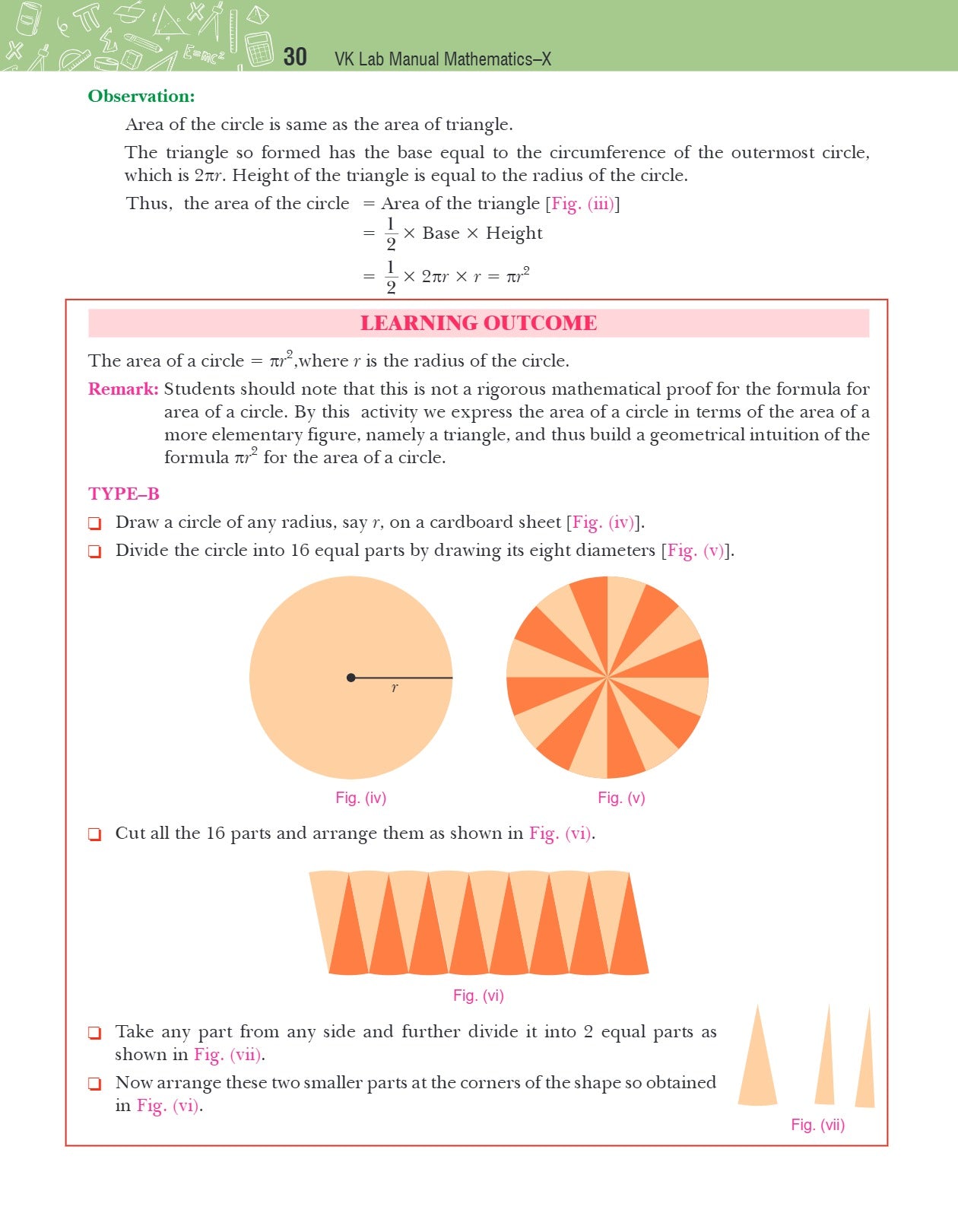 Math Labs Guide Book Lab Manual Mathematics & Science (HB) With Worksheet (Set of 2 Books)