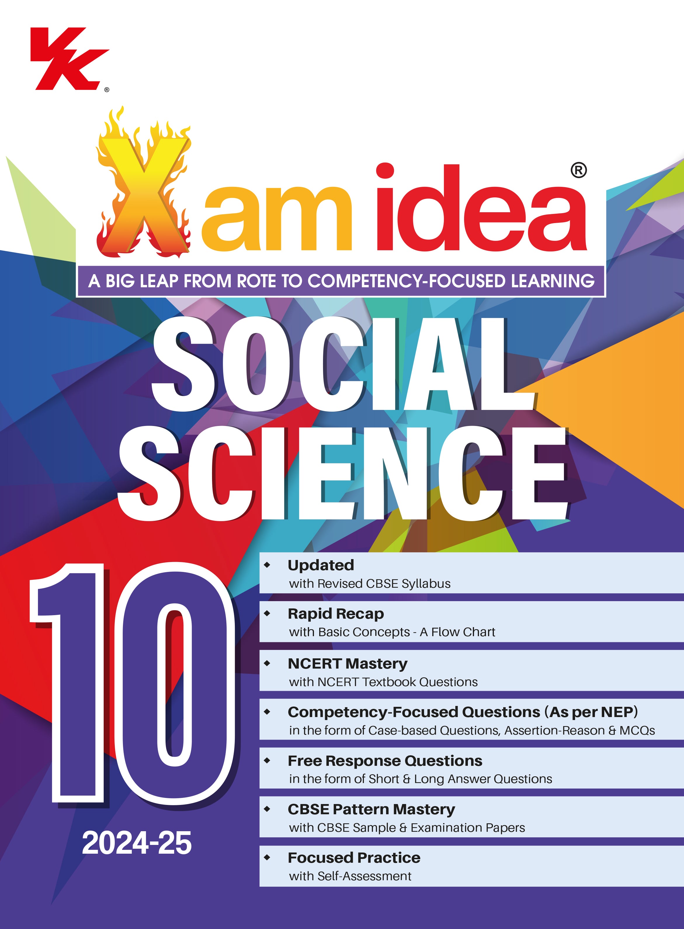 Xam idea Social Science Class 10 Book | CBSE Board | Chapterwise Question Bank | Based on Revised CBSE Syllabus | NCERT Questions Included | 2024-25 Exam