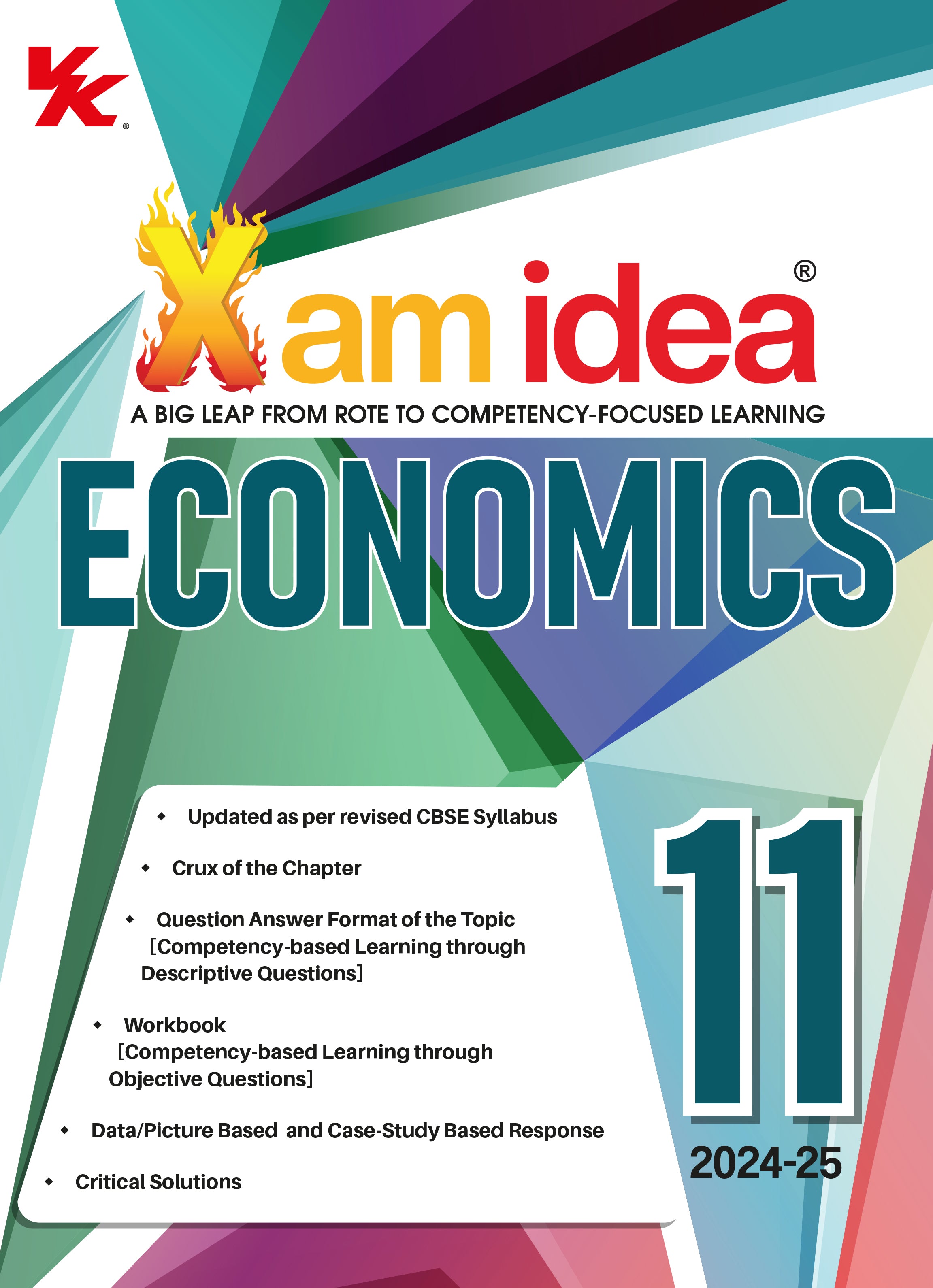 Xam idea Economics Class 11 Book | CBSE Board | Chapterwise Question Bank | Based on Revised CBSE Syllabus | NCERT Questions Included | 2024-25 Exam