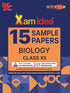 Xam idea Class 12 Biology Sample Papers for 2025 Board Exams | 15 Latest Papers Based on CBSE Sample Paper issued on Sept 2024