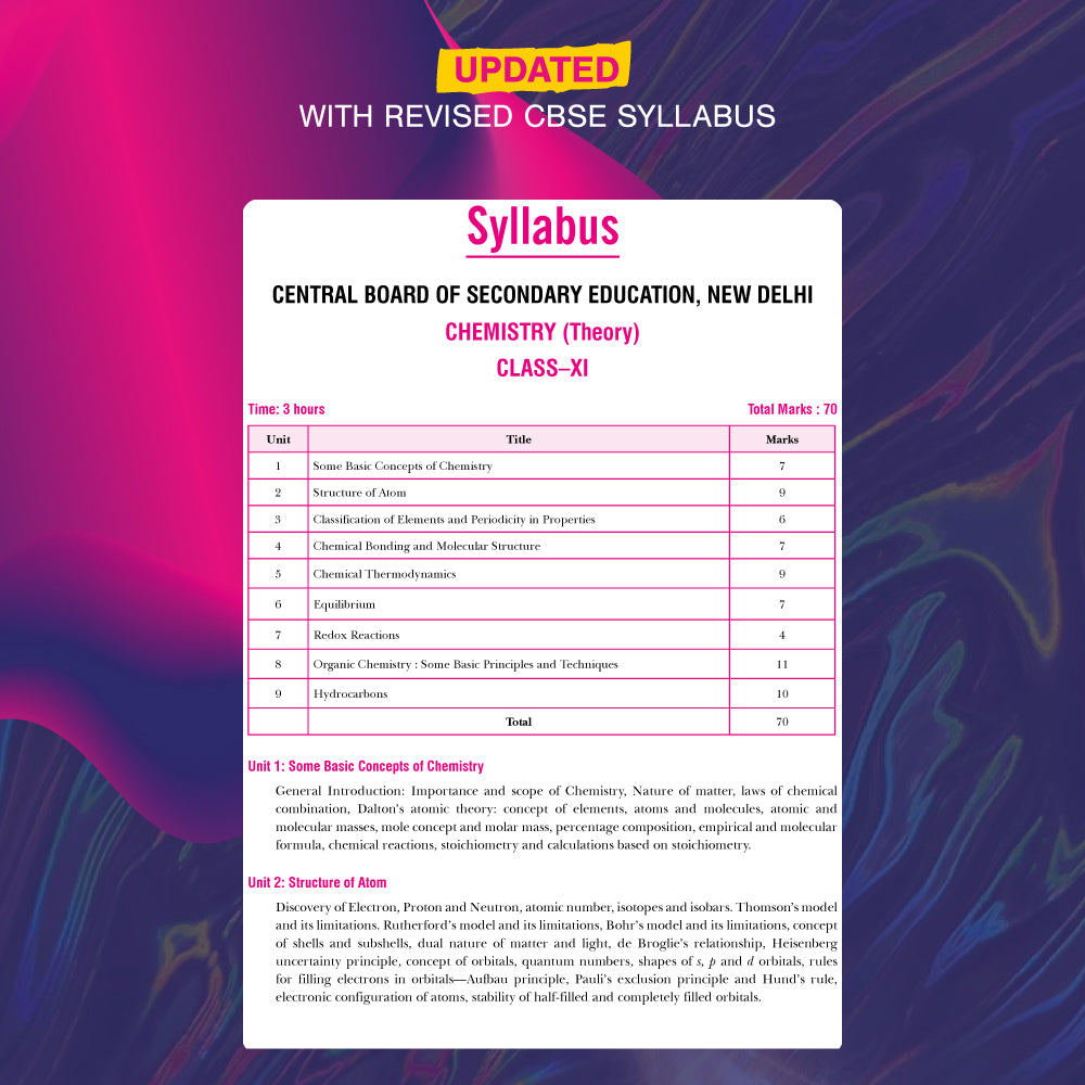  Xam idea Class 11 Chemistry (2025-26) | Latest CBSE Syllabus | Rapid Recaps & Pattern Mastery| Competency-Focused and Free Response Qs
