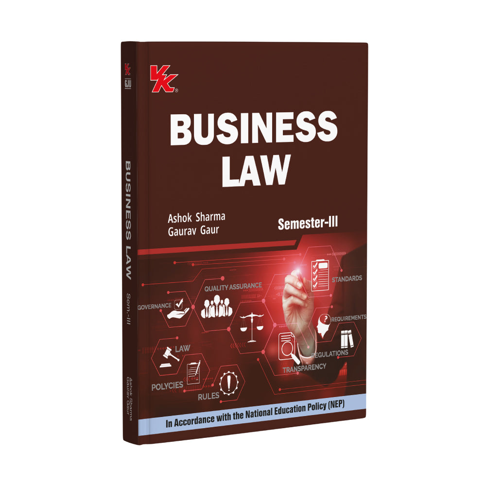 Business Law for B.Com, Sem-III GJU University 2025-26 Examination