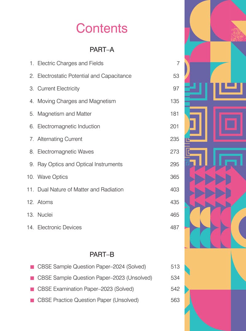 Xam idea Physics Class 12 Book | CBSE Board | Chapterwise Question Bank | Based on Revised CBSE Syllabus | NCERT Questions Included | 2023-24 Exam
