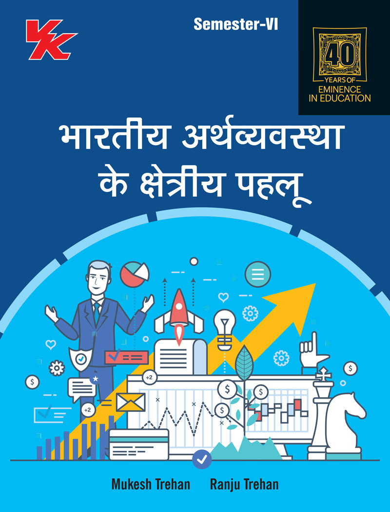 Sectoral Aspects of Indian Economy (Hindi) for B.com- III (Economics) Sem-VI PU University 2023-24