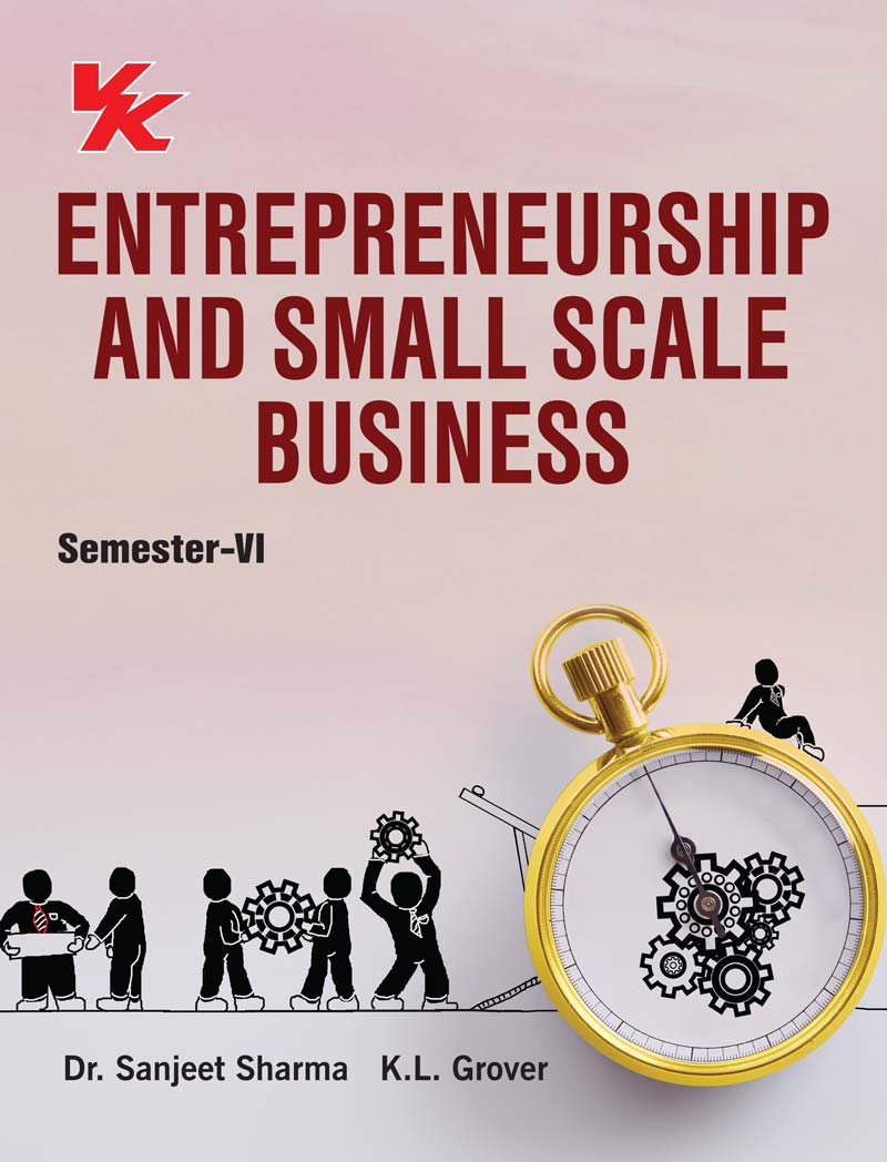 Entrepreneurship and Small Scale Business for B.com-III Sem-VI CBLU University 2023-24 Examinations