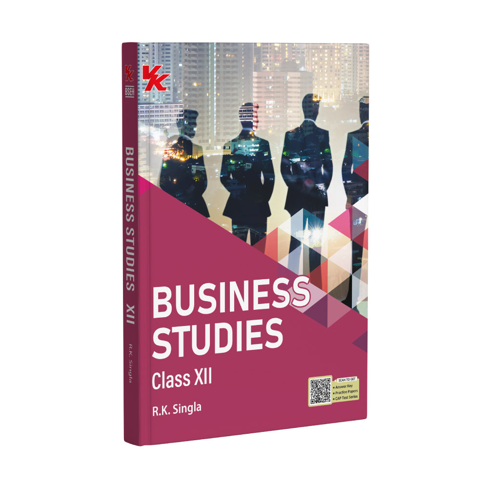 Business Studies for Class 12 | By R.K. Singla | BSEH 2025-26 Examination