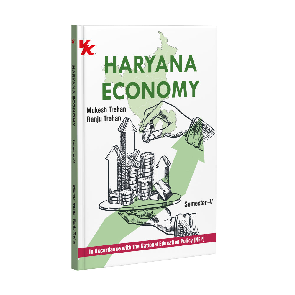 Haryana Economy B.A., Sem-V | By Mukesh Trehan & Ranju Trehan | KUK University 2025-26