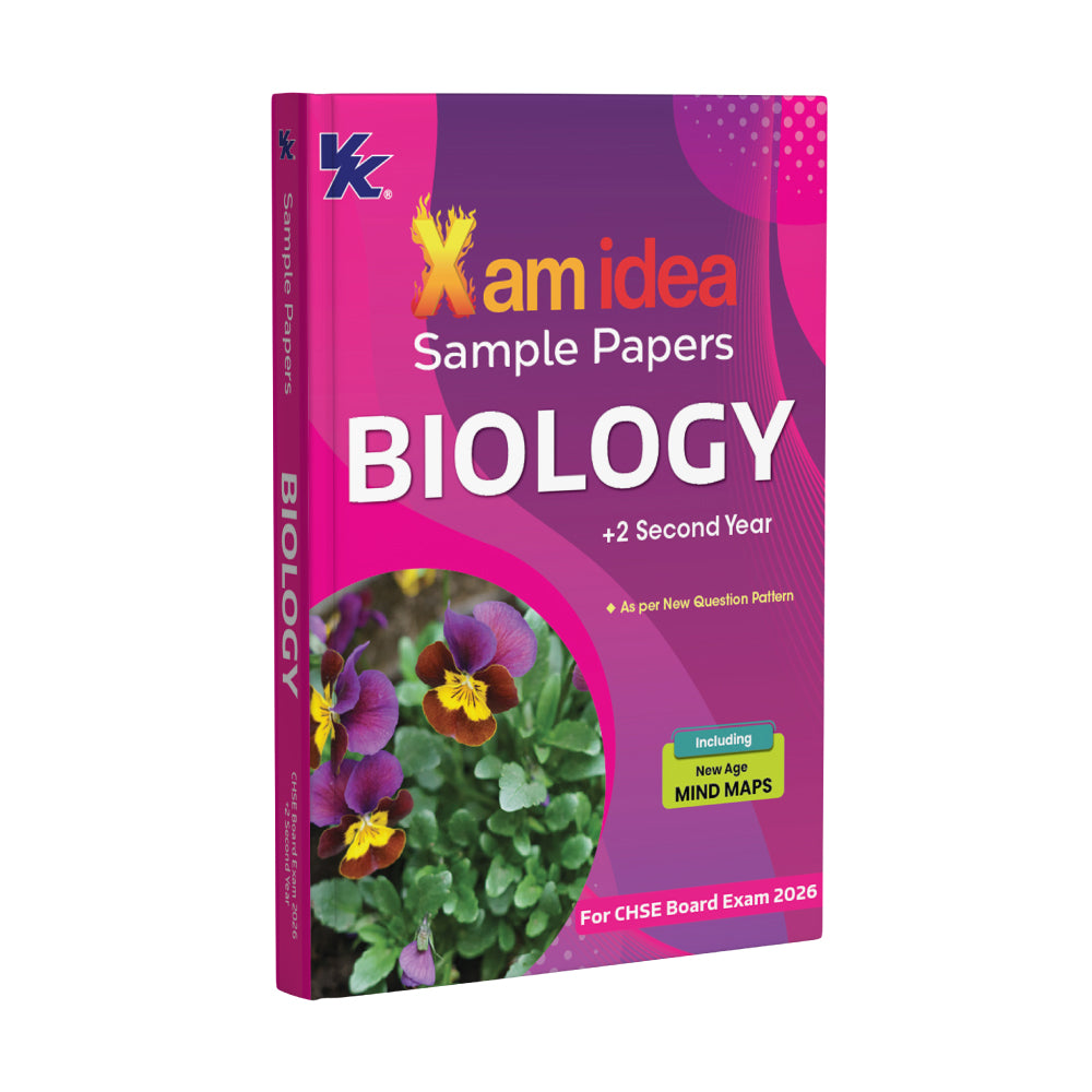 Xam idea Class 12 Sample Papers Biology | +2 Second Year | CHSE Board Exam 2026 | New Age Mind Maps | As per Latest Question Pattern