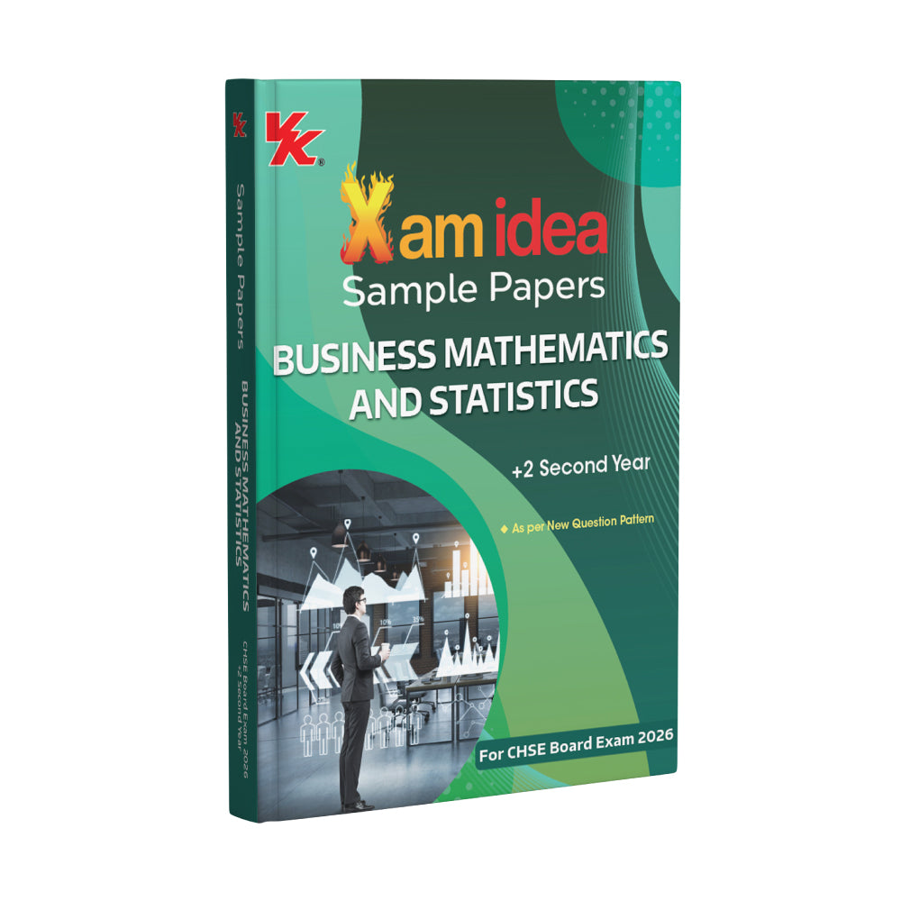 Xamidea Class 12 Sample Papers Business Mathematics and Statistics | +2 Second Year | CHSE Board Exam 2026 | Revised Syllabus & New Question Pattern