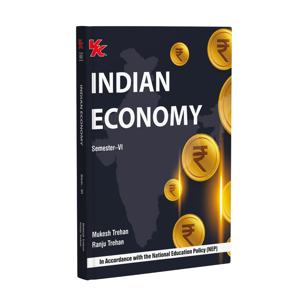 Indian Economy for B.A.-III, Sem.-VI | By Mukesh Trehan & Ranju Trehan | As per NEP | KUK 2026 Examination