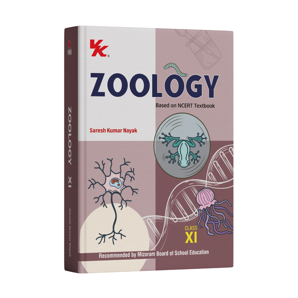 Zoology for Class 11 | Based on NCERT Textbook | By Saresh Kumar Nayak | 2026 Edition | Recommended by Mizoram Board of School Education