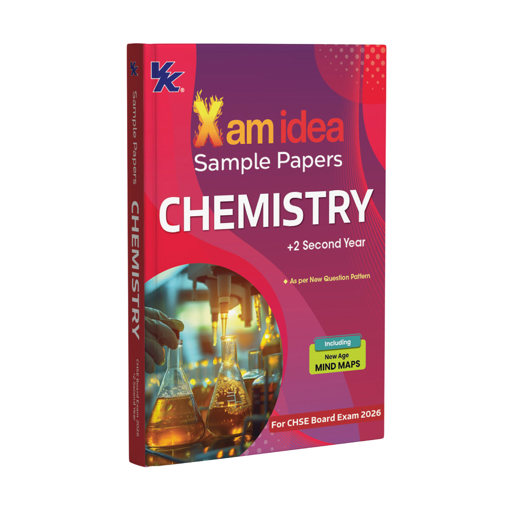 Xam idea Class 12 Sample Papers Chemistry | +2 Second Year | CHSE Board Exam 2026 | New Age Mind Maps | As per New Question Pattern