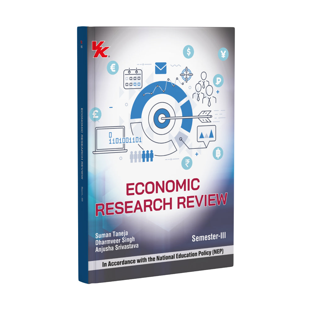 Economic research Review for B.A.-II, Sem-III | MDU 2025-26 | by Suman Taneja, Dharmveer Singh & Anjusha Srivastava