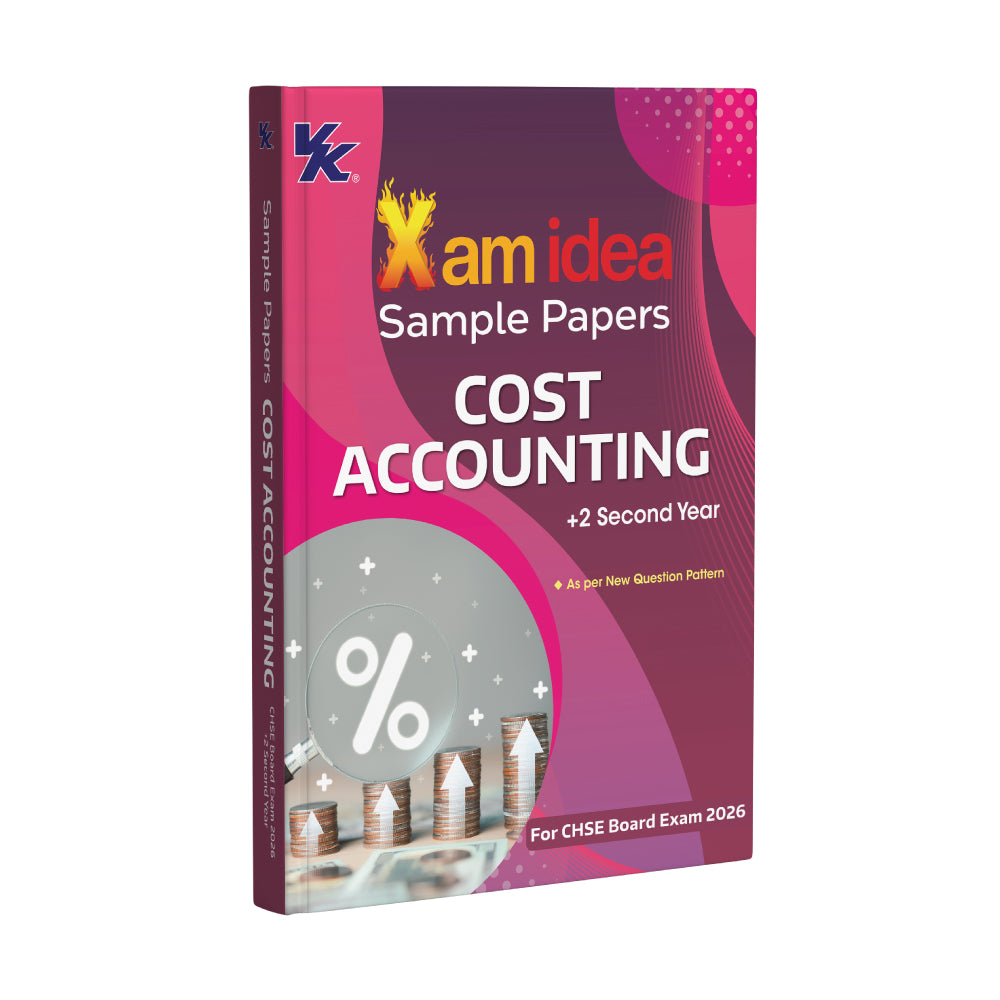 Xamidea Class 12 Sample Papers Cost Accounting | +2 Second Year | CHSE Board Exam 2026 | Revised Syllabus & New Question Pattern