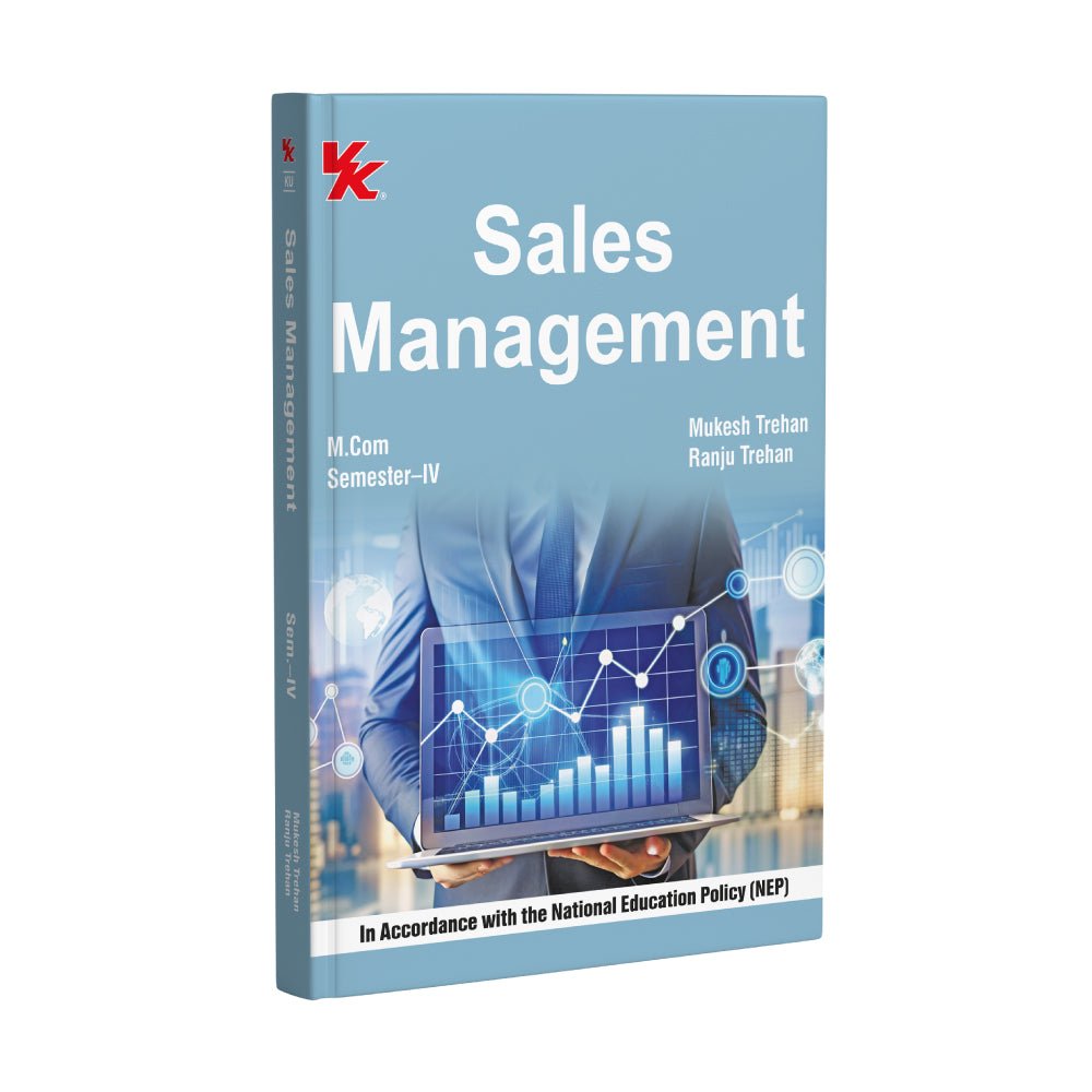 Sales Management for M.Com Sem-IV | By Mukesh Trehan & Ranju Trehan | As per NEP | KUK 2026-27 Examination