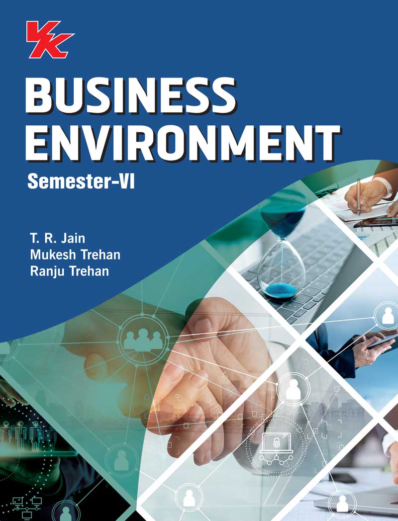 Business Environment for B.com-III Sem-VI PU University 2023-24 Examinations