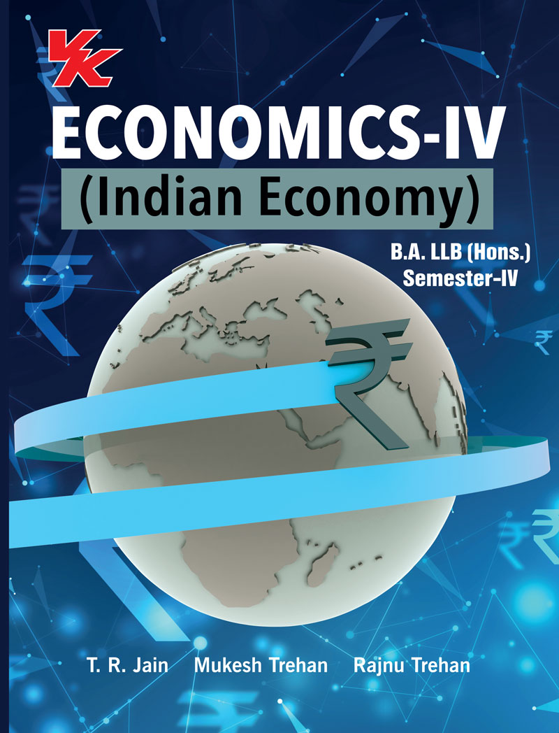 Economics Indian Economy for B.A LLB (Hons) Sem-IV MDU University 2023-24