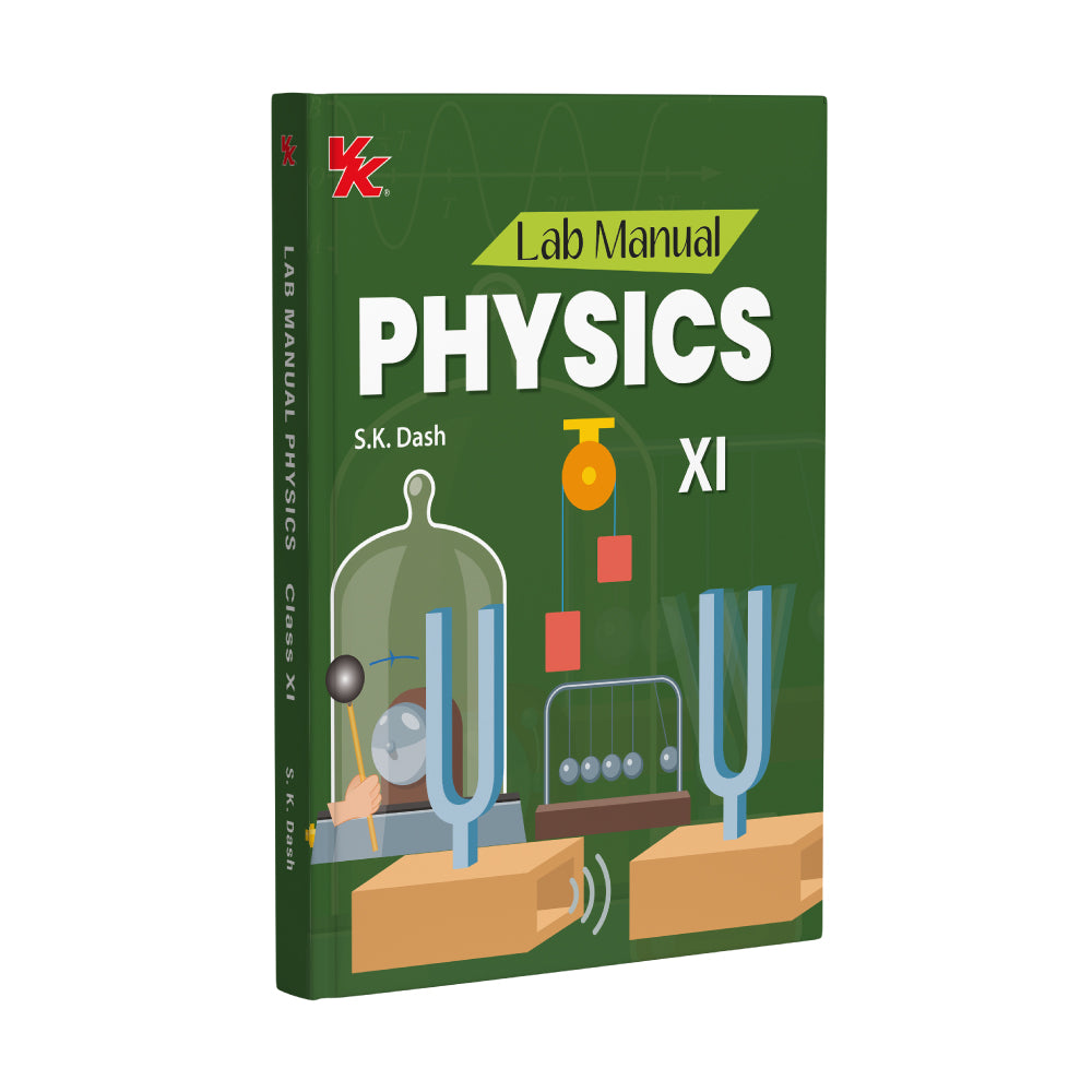 Lab Manual Physics (HB) With Worksheet  | For Class 11  | CBSE Based  | NCERT Based  | 2026 Edition