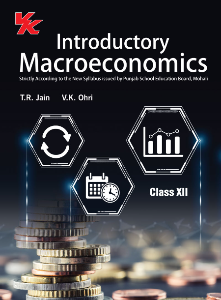 Introductory Macroeconomics, Indian Economic Development and Statistics for Economics for Class 12 PSEB by T.R Jain & VK Ohri 2023-24 Examination