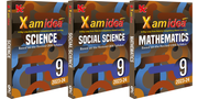 Xam idea Bundle Set of 3 (Science, Social Science & Mathematics) Class 9 Book | CBSE | Chapterwise Question Bank | Based on Revised CBSE Syllabus | NCERT Questions Include | 2023-24 Exam