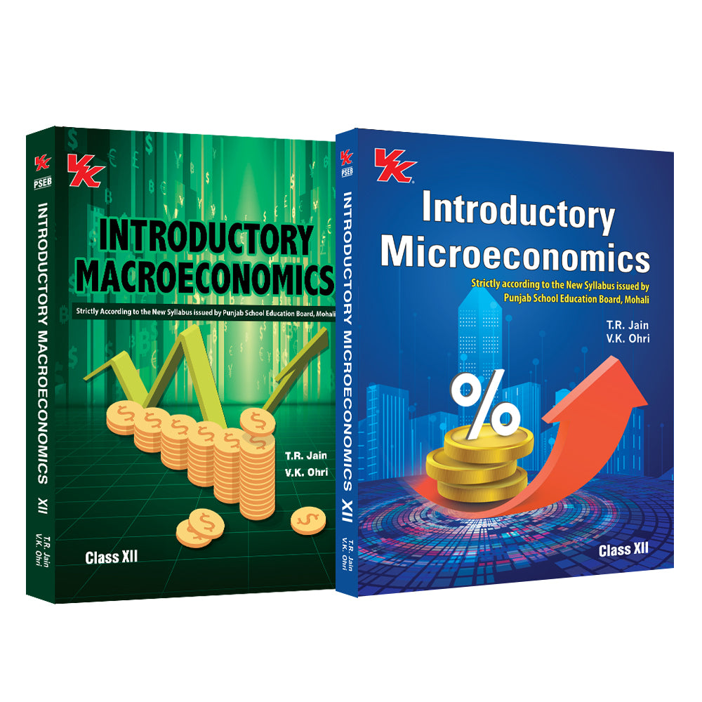 Introductory Microeconomics and Macroeconomics for Class 12 PSEB Board by T.R Jain & V.K Ohri 2024-25 Examination