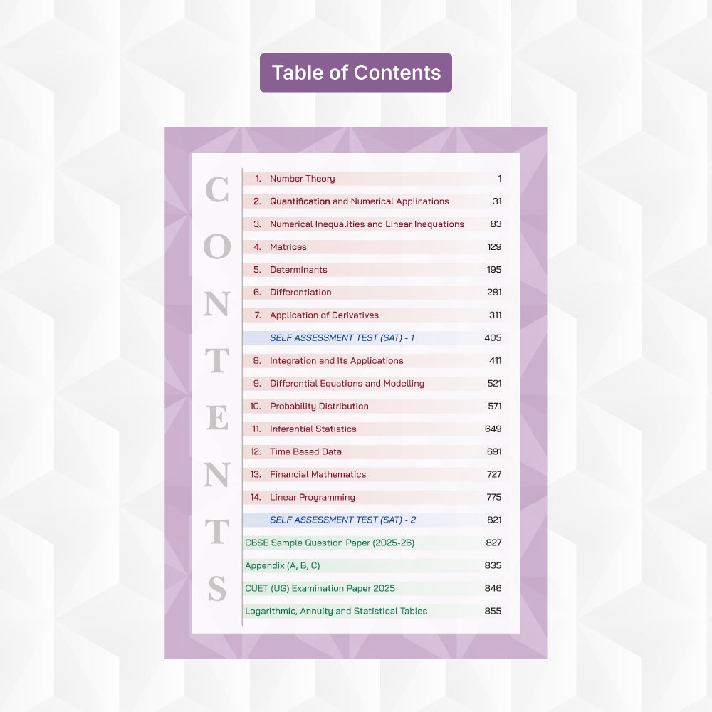 S.M.A.R.T. Minds Applied Mathematics Class 12 | CBSE 2026–27 | NCERT-Aligned Textbook with PYQs (Including 2025), Mind Maps, Competency-Based Practice & Audio-Visual Learning | By Parijat Jain