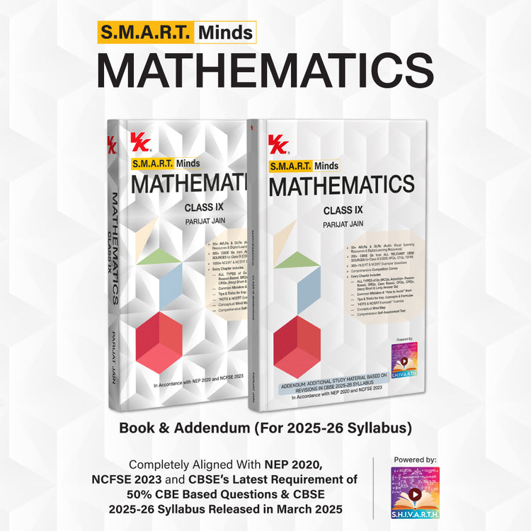 Minds Mathematics Class 9th CBSE Textbook and - Main Image