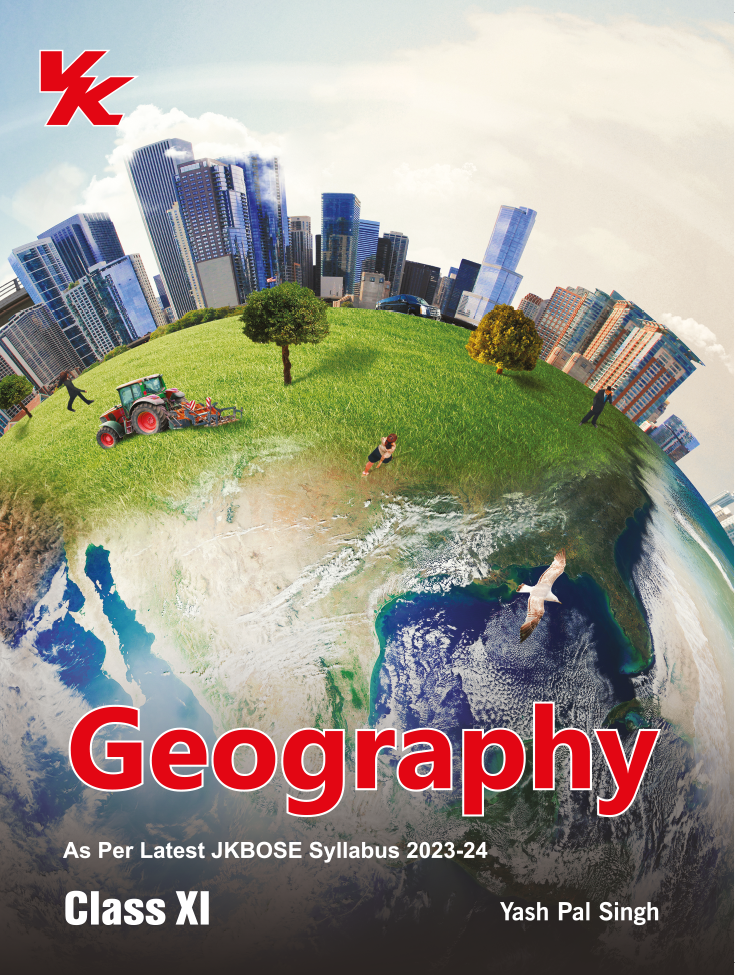 Geography for Class 11 by Yash Pal Singh JKBSE Board 2023-24 Examination