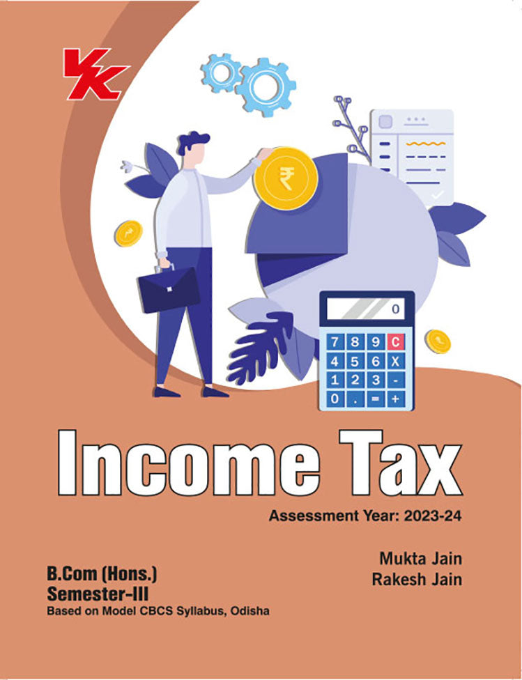 Income Tax B.com Hons Sem- III Odisha University 2023-2024 Examination