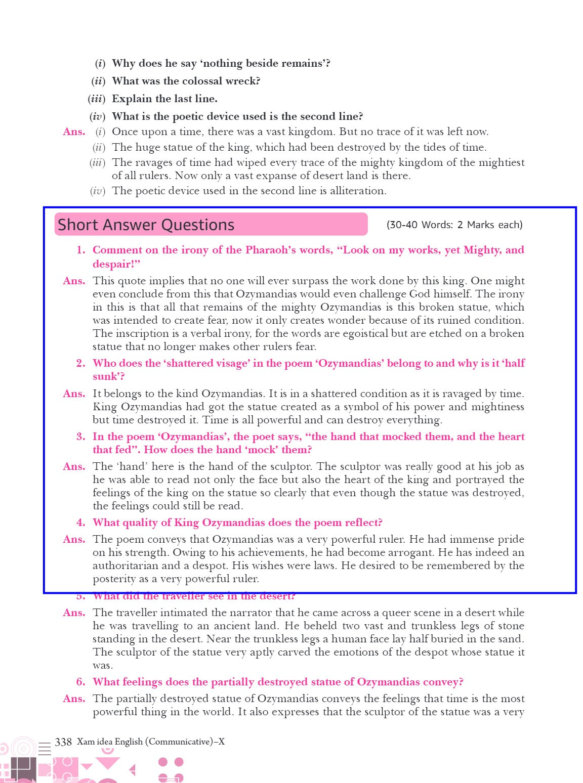 Xam idea English (Communicative) Class 10 Book | CBSE Board | Chapterwise Question Bank | Based on Revised CBSE Syllabus | NCERT Questions Included | 2024-25 Exam