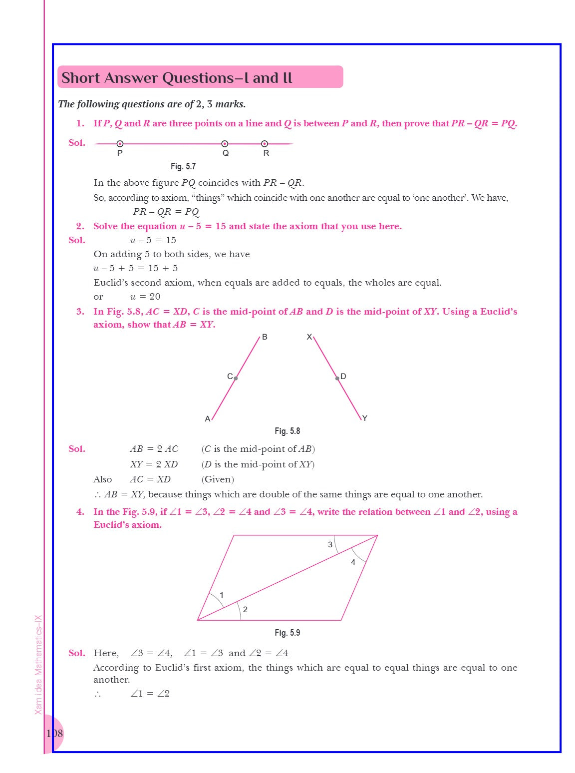 Xam idea Mathematics Class 9 Book | CBSE Board | Chapterwise Question Bank | Based on Revised CBSE Syllabus | NCERT Questions Included | 2024-25 Exam