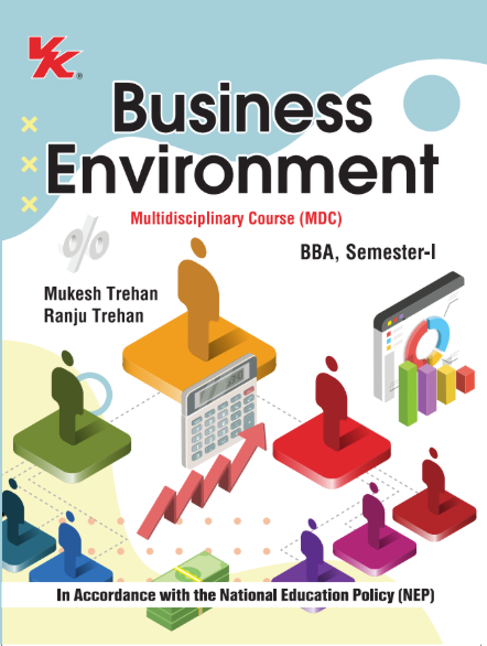 Business Environment (MDC) for BBA Semester I | HPU 2026-27 | In Accordance with National Education Policy (NEP) | By Mukesh Trehan & Ranju Trehan