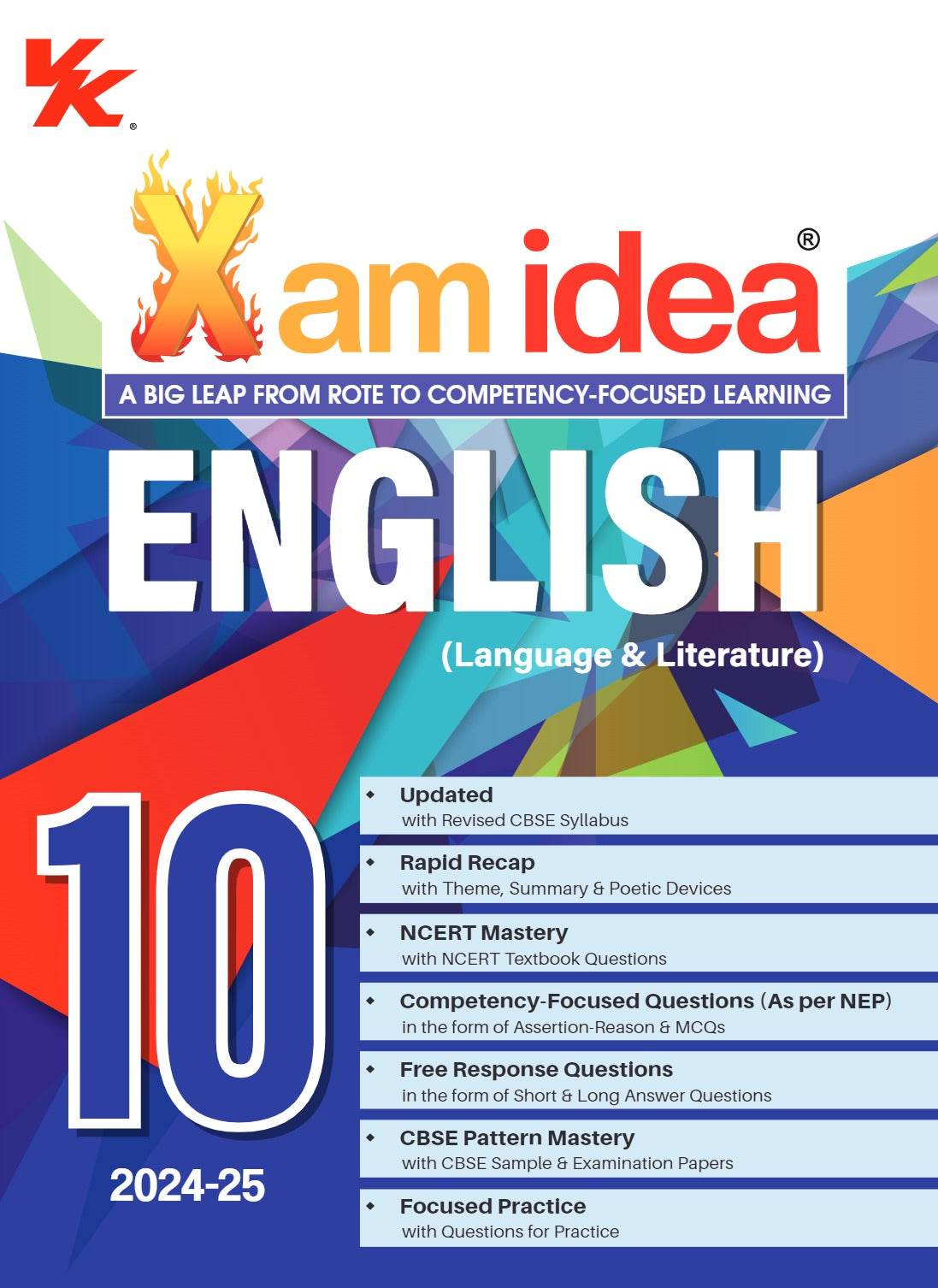 Xam idea English (Language & Literature) Class 10 Book | CBSE Board | Chapterwise Question Bank | Based on Revised CBSE Syllabus | NCERT Questions Included | 2024-25 Exam