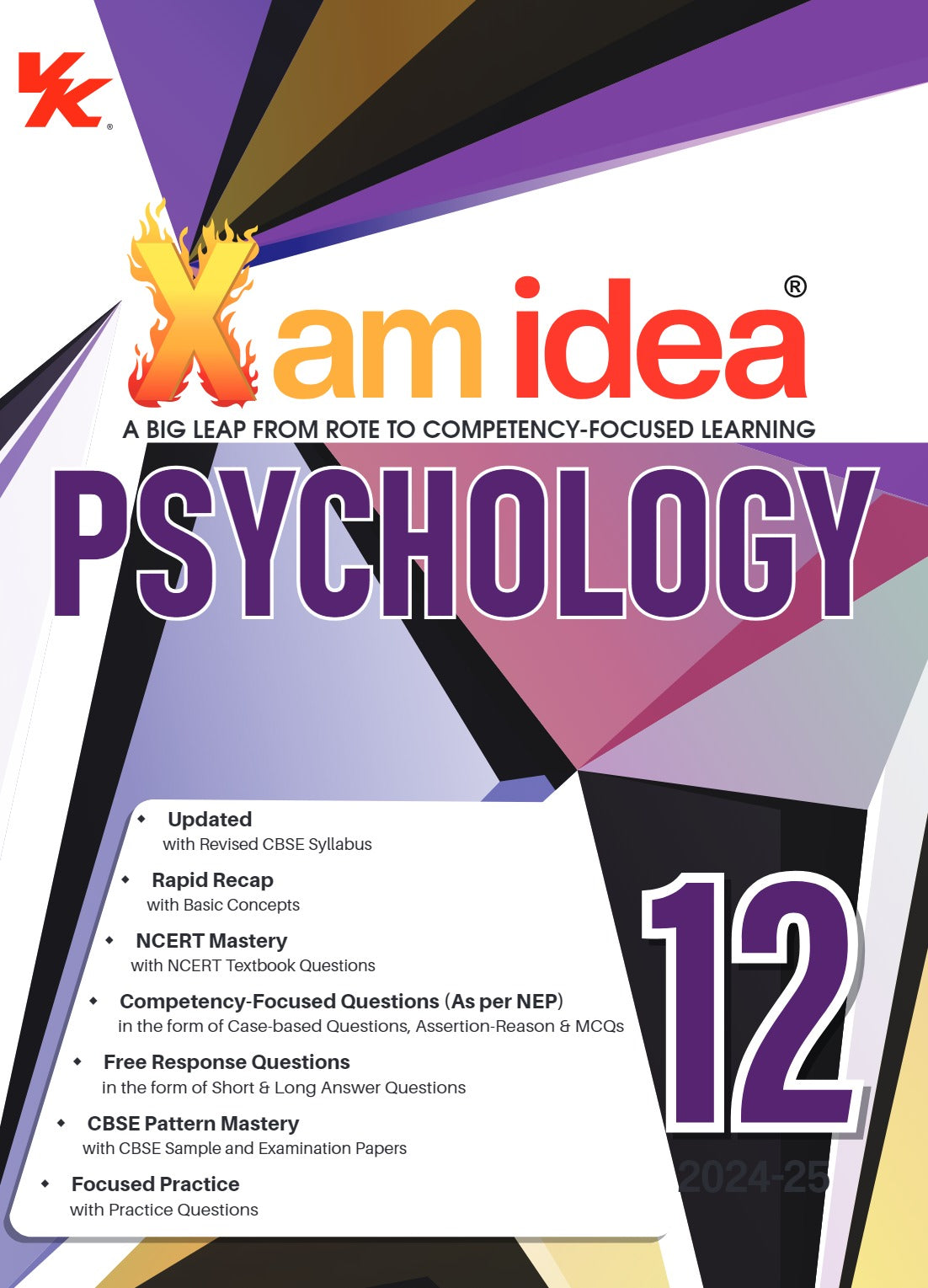 Xam idea Psychology Class 12 Book | CBSE Board | Chapterwise Question Bank | Based on Revised CBSE Syllabus | NCERT Questions Included | 2024-25 Exam
