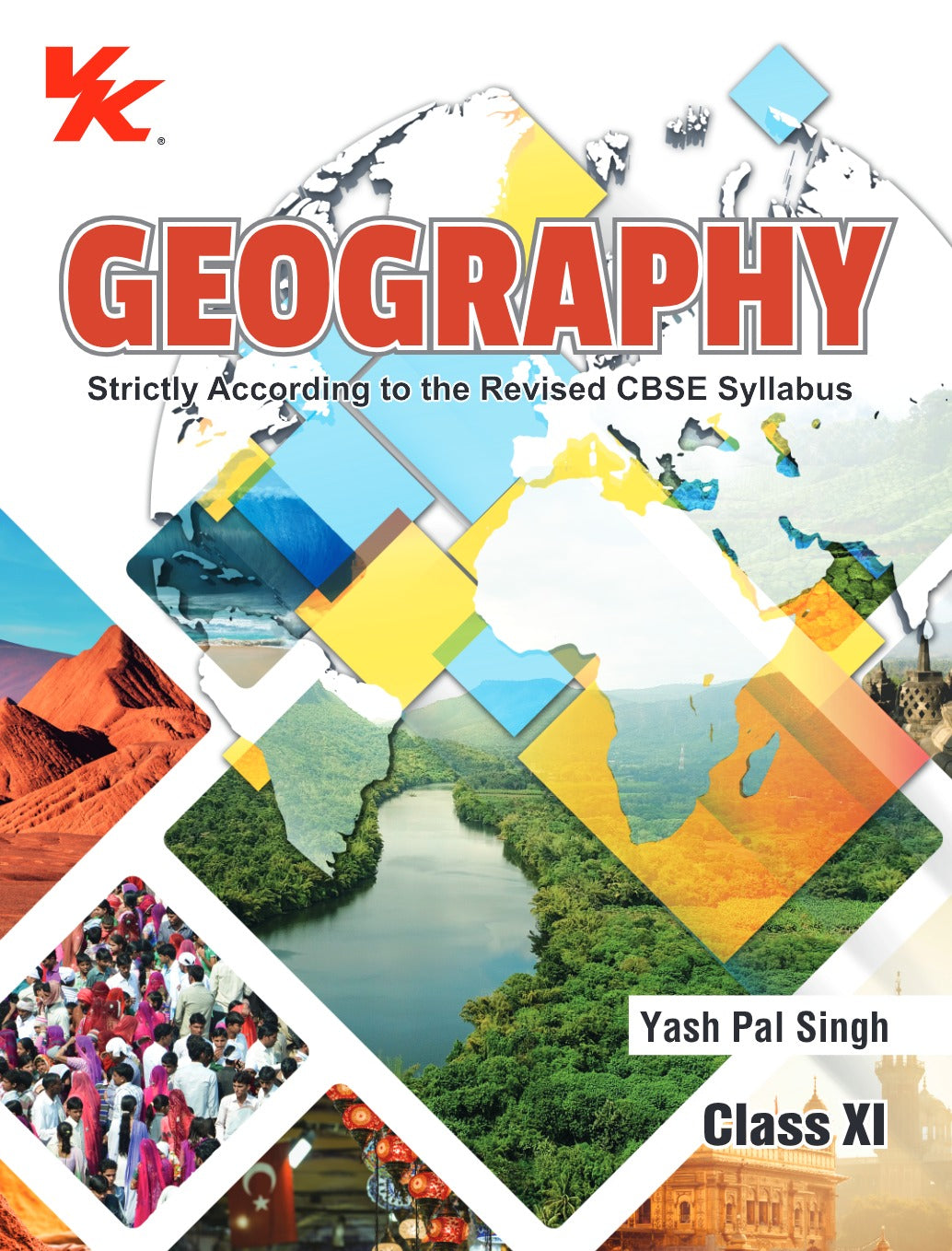 Geography Book for Class 11 | CBSE (NCERT Solved) | Examination 2024-25 | by VK Global Publications