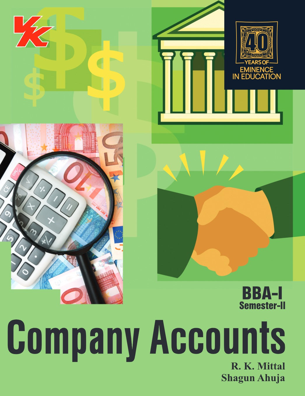Company Accounts for BBA-I Sem-II MDU 2023-24 Examination