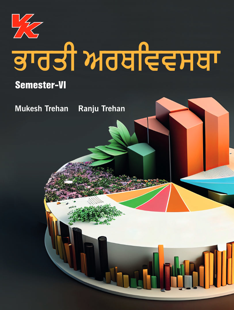 Indian Economy (Punjabi) for B.A-III Economics Sem-VI PU University 2023-24 Examinations